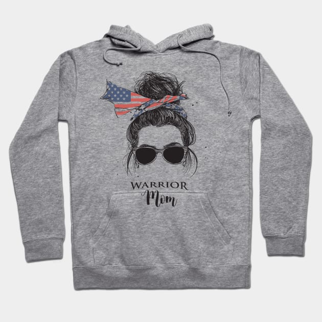 Warrior Mom Hoodie by Yopi